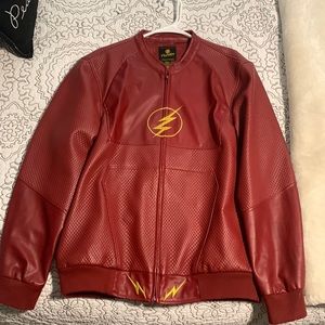 Flash Faux Leather Jacket